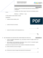 Chemistry Igcse / Grade 9 Worksheet# 1: Stoichiometry