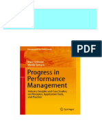 Progress in Performance Management Industry Insights and Case Studies On Principles Application Tools and Practice Marc Helmold