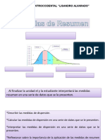 Medidas de Resumen - Medidas de Dispersión