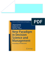 Instant Download New Paradigm in Decision Science and Management Proceedings of ICDSM 2018 Srikanta Patnaik PDF All Chapter