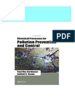 Complete Chemical Processes For Pollution Prevention and Control 1st Edition Paul Mac Berthouex PDF For All Chapters