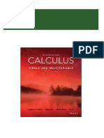 (Ebook PDF) Calculus: Single and Multivariable, 7th Edition All Chapter Instant Download