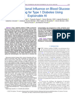 23exploring Nutritional Influence On Blood Glucose Forecasting For Type 1 Diabetes Using Explainable AI