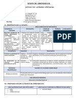 SESIÓN DE APRENDIZAJE 5 - Matematica