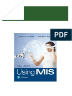 Immediate Download Using MIS 10th Edition (Ebook PDF) Ebooks 2024