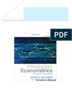 Full Download Introductory Econometrics A Modern Approach 6th Edition Wooldridge Solutions Manual PDF