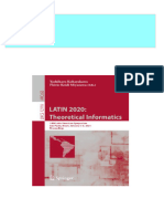 LATIN 2020 Theoretical Informatics 14th Latin American Symposium São Paulo Brazil January 5 8 2021 Proceedings Yoshiharu Kohayakawa