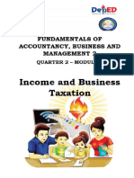 FABM2 Q2 Income Business Taxation