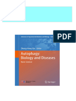 Get Autophagy Biology and Diseases Basic Science Zheng-Hong Qin PDF Ebook With Full Chapters Now