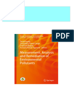 Ebooks File Measurement Analysis and Remediation of Environmental Pollutants Tarun Gupta All Chapters