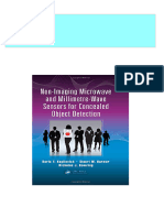 Non-Imaging Microwave and Millimetre-Wave Sensors For Concealed Object Detection First Issued in Paperback Edition Boris Y. Kapilevich