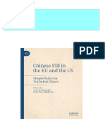 Complete Download Chinese FDI in The EU and The US: Simple Rules For Turbulent Times Tim Wenniges PDF All Chapters