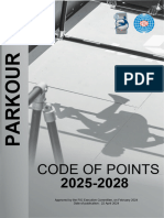 Parkour Code of Points 2025 - 2028