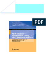 Instant download Mathematical Optimization Theory and Operations Research 19th International Conference MOTOR 2020 Novosibirsk Russia July 6 10 2020 Revised Selected Papers Yury Kochetov pdf all chapter