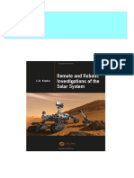 PDF Remote and Robotic Investigations of The Solar System 1st Edition Kitchin Download