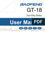 BAOFENG GT 18 PMR User Manual EN DE FR IT ES 20231031