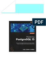 Immediate Download Mastering PostgreSQL 15 Advanced Techniques To Build and Manage Scalable Reliable and Fault Tolerant Database Applications 5th Edition Hans-Jurgen Schonig Ebooks 2024