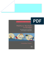 Instant Access To Welfare Markets in Europe The Democratic Challenge of European Integration 1st Edition Amandine Crespy (Auth.) Ebook Full Chapters