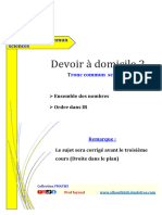 Devoir Maison 2-TCS - 2025