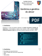 Aula 12 Genômica e Genética Do Câncer PDF