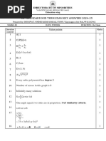 Maths Eng Key