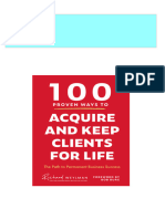 Full Download 100 Proven Ways To Acquire and Keep Clients For Life 1st Edition C. Richard PDF