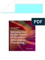 Instant ebooks textbook Introduction to the Theory of Quantum Information Processing (Graduate Texts in Physics) 2013th Edition Bergou download all chapters