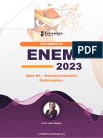 Aula 06 - Desenvolvimento Embrionário e Histologia - EnEM 2023