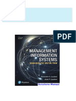 Complete Download of Management Information Systems Managing the Digital Firm 15th Edition Laudon Solutions Manual Full Chapters in PDF DOCX