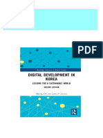 Download full Digital development in Korea lessons for a sustainable world Second Edition Myeong O ebook all chapters