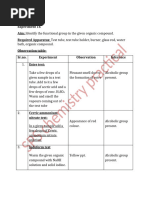 Chemistry Exp. 16 to exp 22 functional gp. copy