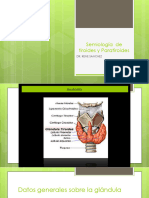 Semiologia de Tiroides y Paratiroides