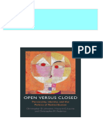 Download Open Versus Closed Personality Identity and the Politics of Redistribution Christopher D. Johnston ebook All Chapters PDF