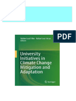 Full Download University Initiatives in Climate Change Mitigation and Adaptation Walter Leal Filho PDF DOCX