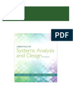 Essentials of Systems Analysis and Design 6th Edition (eBook PDF) 2024 Scribd Download