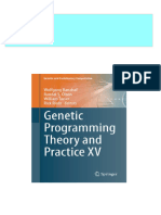 Genetic Programming Theory and Practice XV Wolfgang Banzhaf All Chapters Instant Download