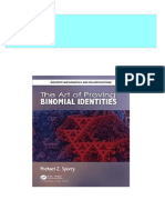 PDF The Art of Proving Binomial Identities 1st Edition Michael Z. Spivey download