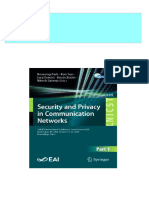 Where can buy Security and Privacy in Communication Networks 16th EAI International Conference SecureComm 2020 Washington DC USA October 21 23 2020 Proceedings Part I Noseong Park ebook with cheap price