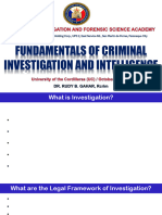 Funda of Criminal Invest Intel