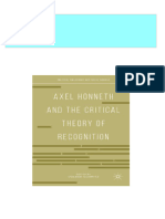 Instant ebooks textbook Axel Honneth and the Critical Theory of Recognition Volker Schmitz download all chapters