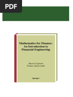 Download ebooks file Mathematics for Finance An Introduction to Financial Engineering all chapters