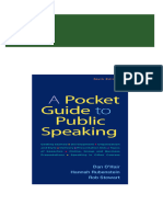 Download ebooks file (eBook PDF) A Pocket Guide to Public Speaking 6th Edition all chapters