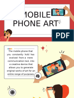 2. Mobile Phone Art