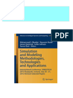 Full Download Simulation and Modeling Methodologies Technologies and Applications International Conference SIMULTECH 2013 Reykjavík Iceland July 29 31 2013 Revised Selected Papers 1st Edition Mohammad S. Obaidat PDF DOCX