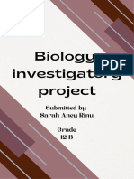 Biology investigatory project (1)