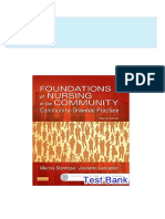 Instant download Foundations of Nursing in the Community Community Oriented Practice 4th Edition Stanhope Test Bank pdf all chapter