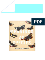 Full download Meanings as species First Edition. Edition Richard pdf docx