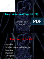 Gastrointestinal Tract (GIT) 1