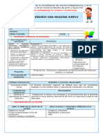 4° SES JUE 5 CYT MAQUINA SIMPLE TORNO FB MAESTRAS DE PRIMARIAS PERÚ