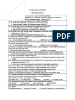 Coordination Compounds